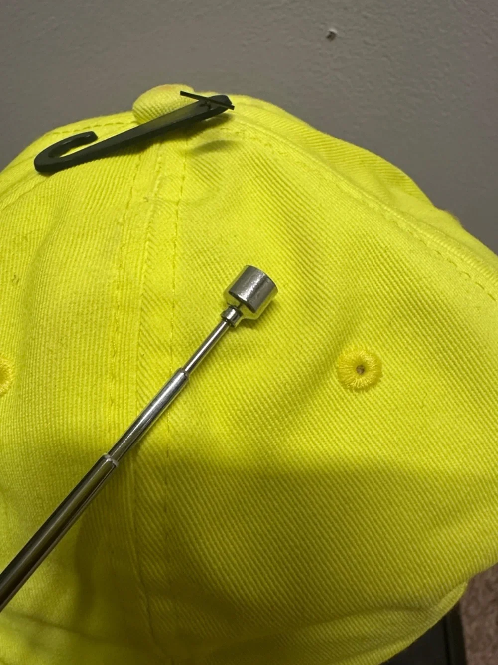 Levi's Bright Neon Yellow Logo Cap